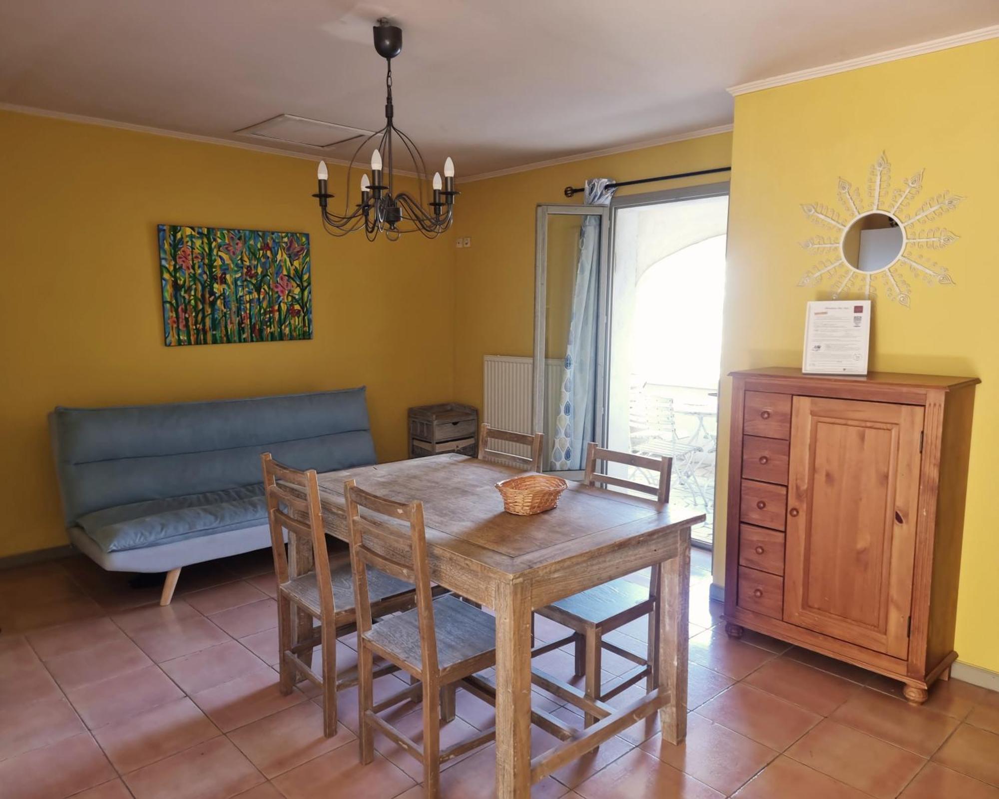 Pousterle De Sabran - Piscine & Hammam Apartment Room photo