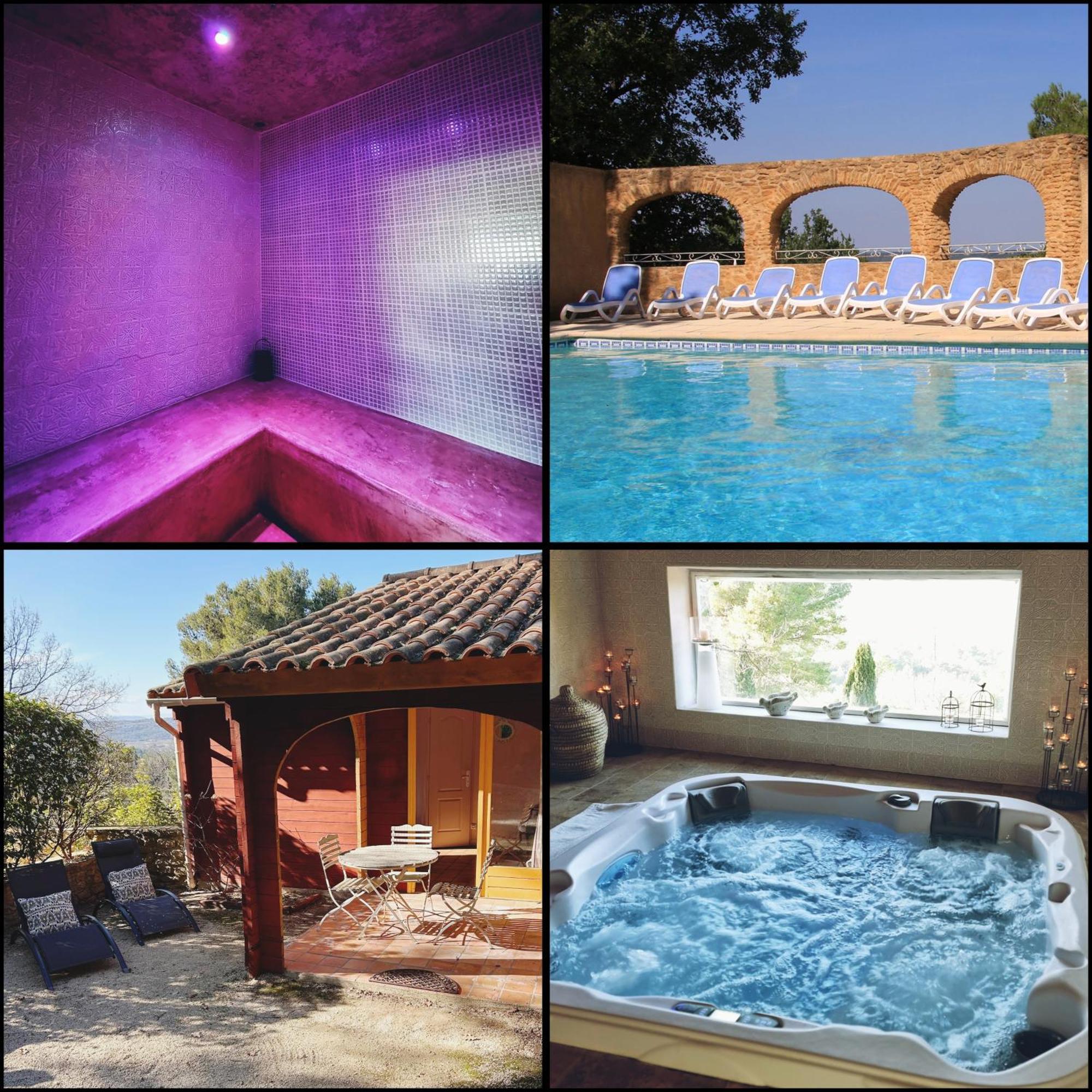Pousterle De Sabran - Piscine & Hammam Apartment Exterior photo